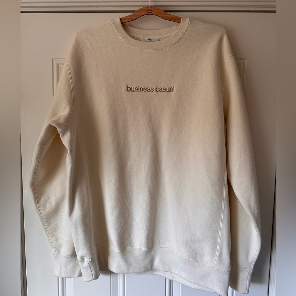 Barstool Sports | BUSINESS CASUAL DISTRESSED CREWNECK